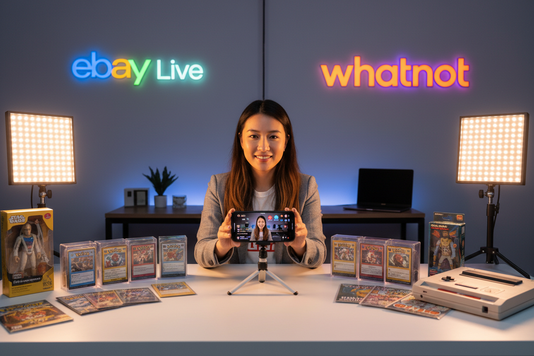 eBay Live vs Whatnot: Which Platform Should Sellers Choose?